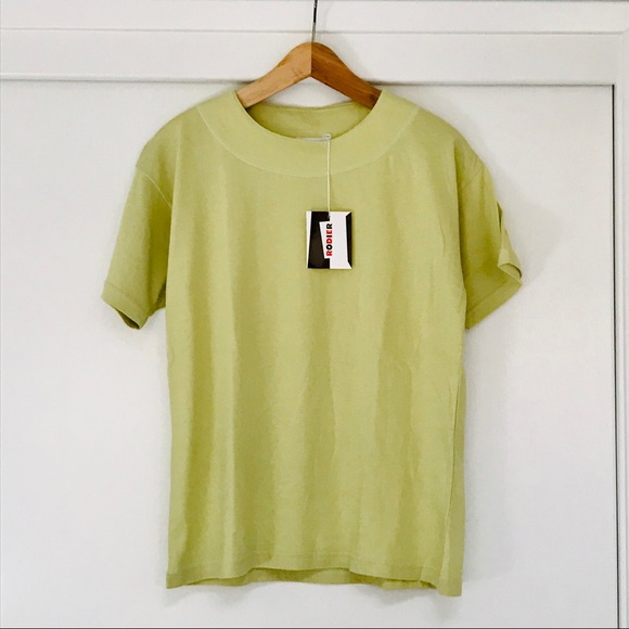 RODIER Tops - SALE 🔥 NWT Rodier Green Top - Sz Small